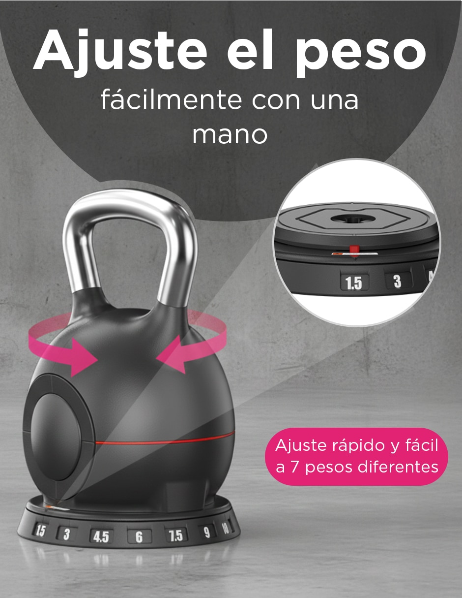 Mancuerna de peso variable Vanlig 10 kg