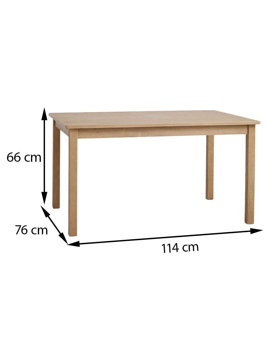 Mesa de actividades Carolina de madera 3