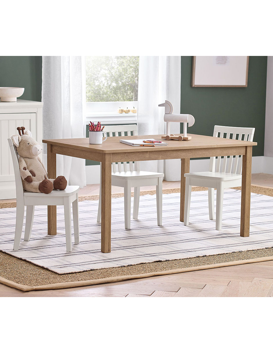 Mesa de actividades Carolina de madera