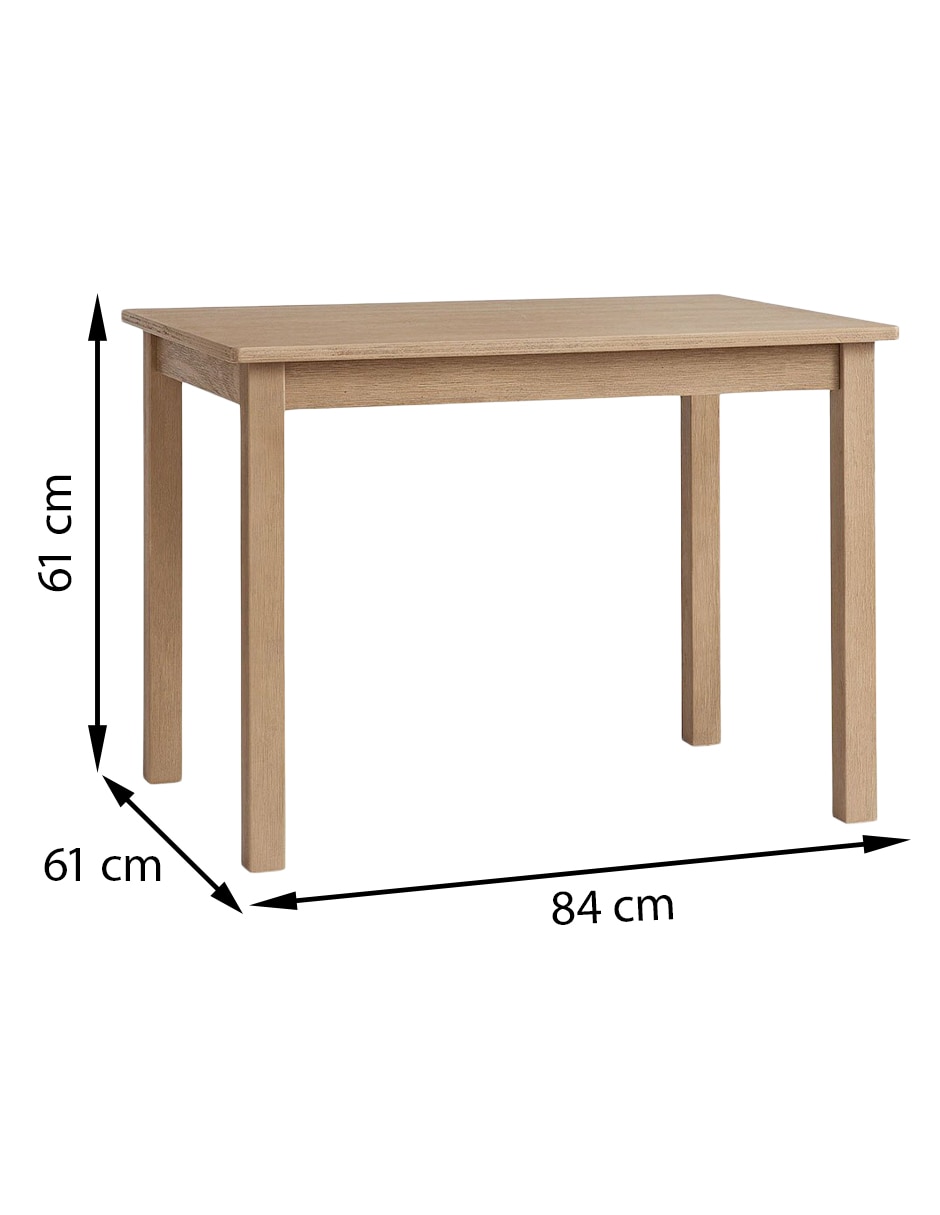 Mesa de actividades Carolina de madera 4