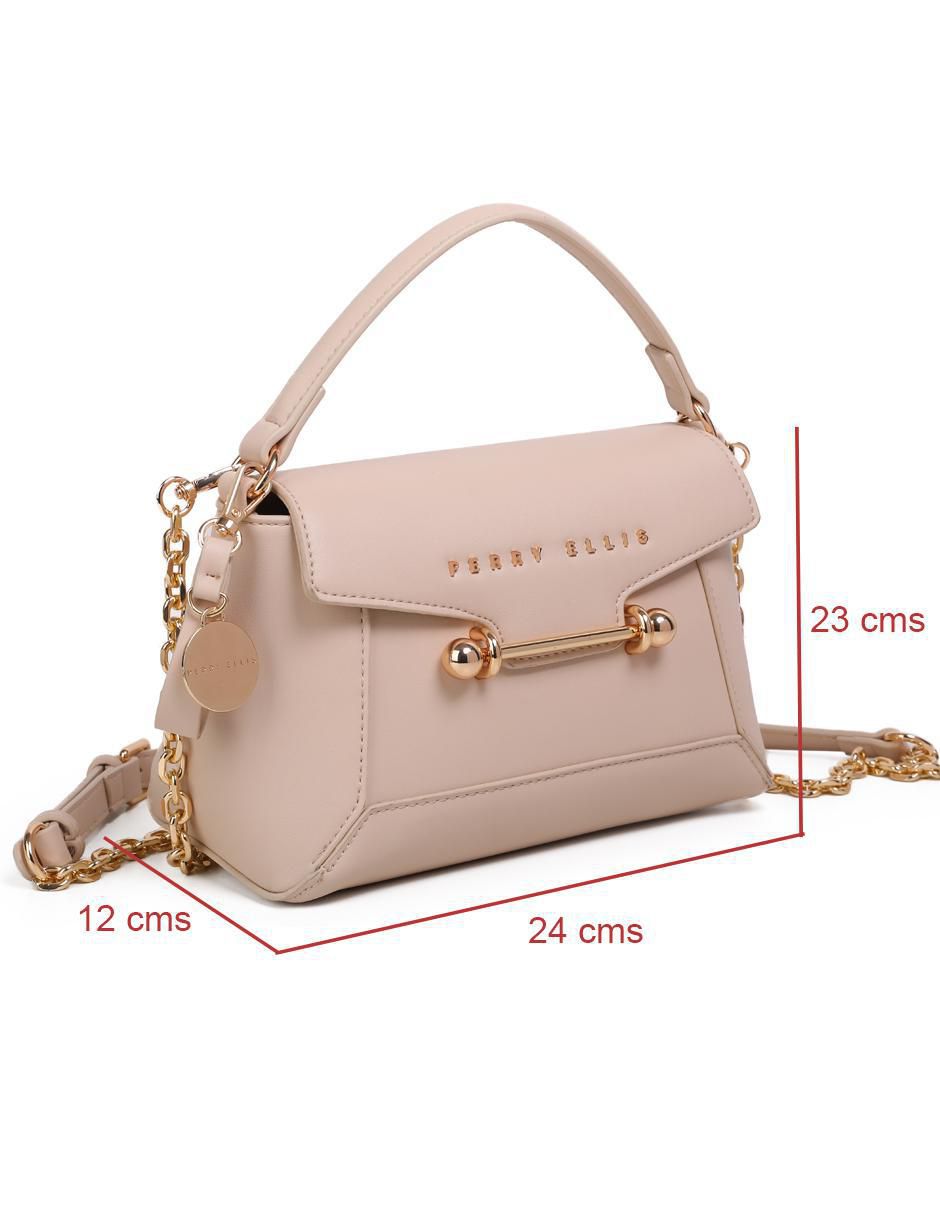 Bolsa satchel Perry Ellis Valery para mujer