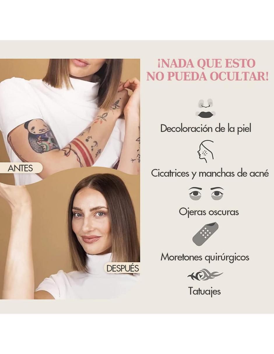 Base de maquillaje pasta Make-up Cover Satinado 3