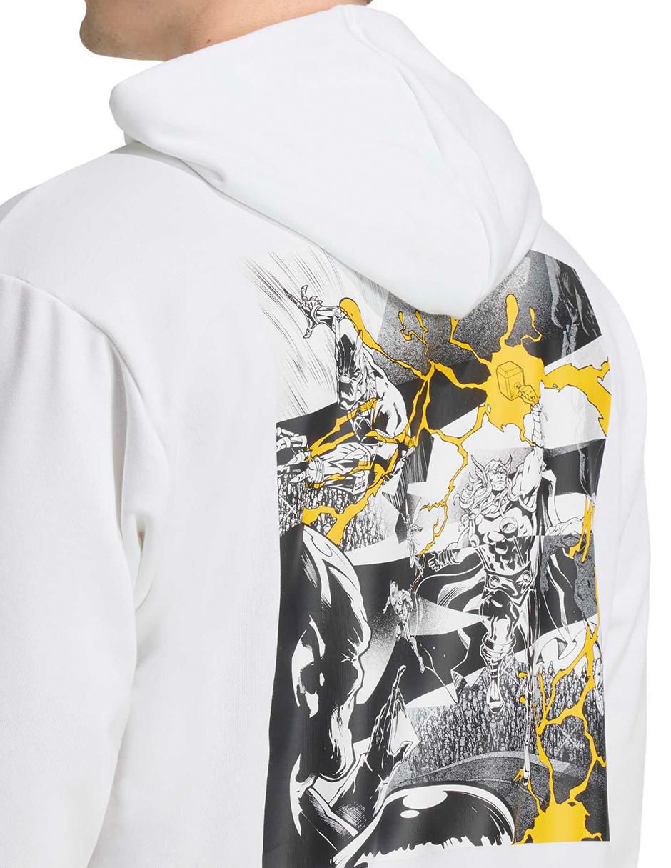 Sudadera con capucha y bolsa Real Madrid Club de Fútbol para hombre 11