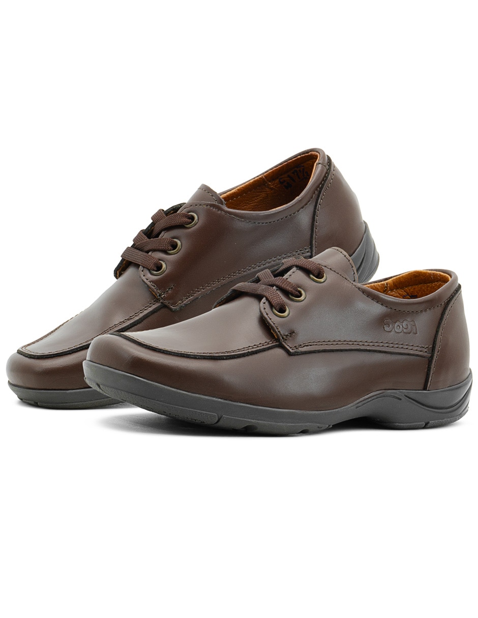 Zapato Dogi Trendy de piel para niño