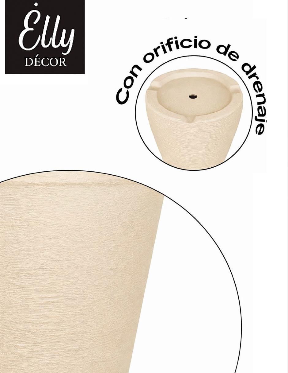 Maceta Elly de plástico