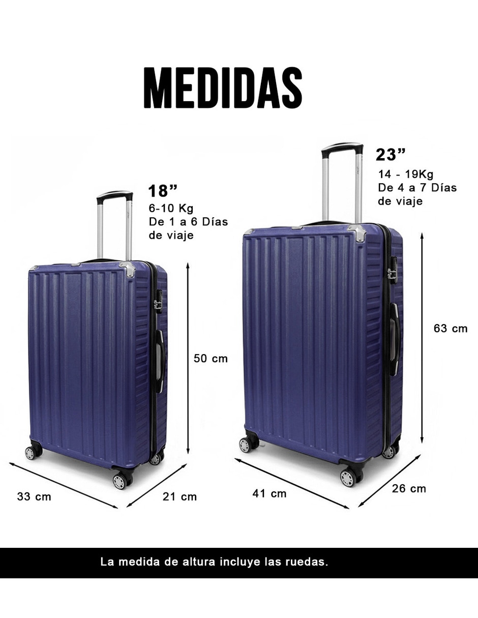 Set maletas de viaje Jony