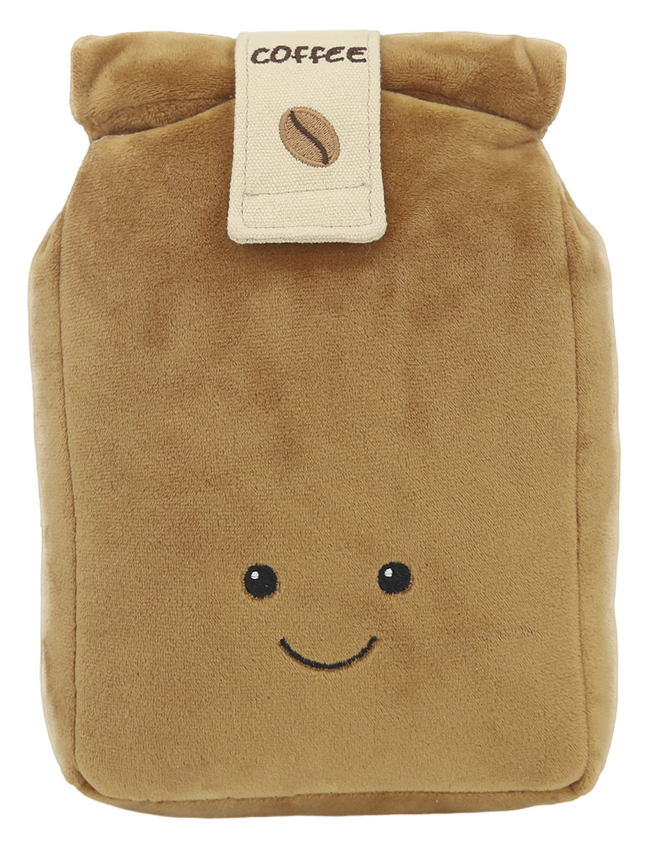 Peluche de bolsa de café de 48 cm