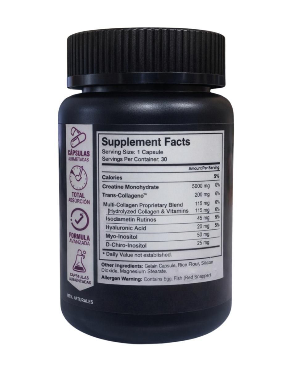Kit crecimiento glúteo peptonico nature life "con" multivitaminico "sabor" no saborizado "de" sin tamaño