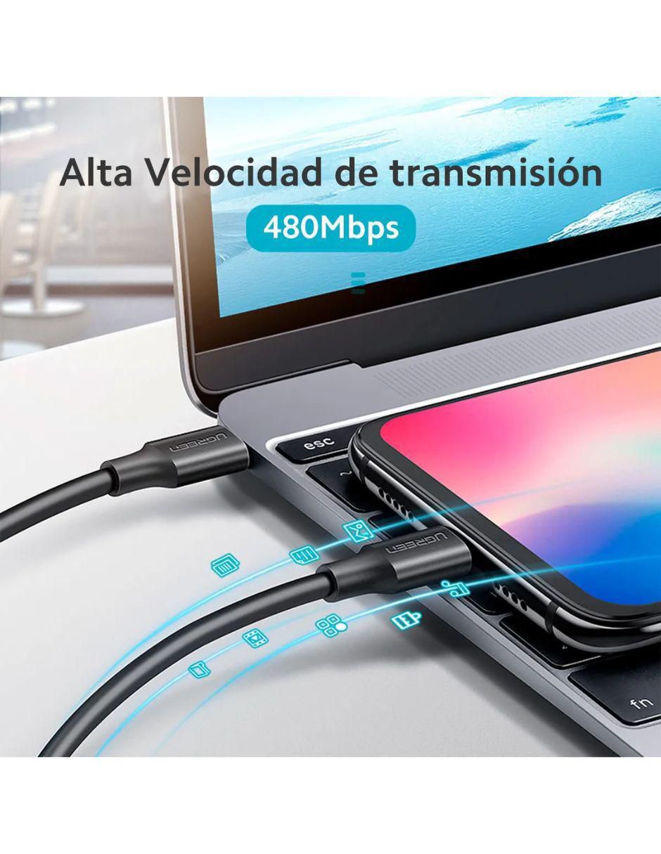 Cable c usb c ugreen a tipo usb c de 1 m 3