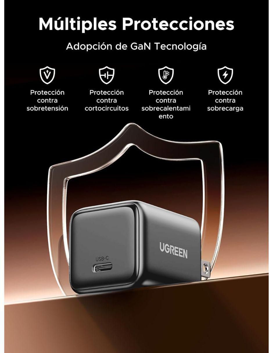 Cargador pared Ugreen USB tipo C 30 W