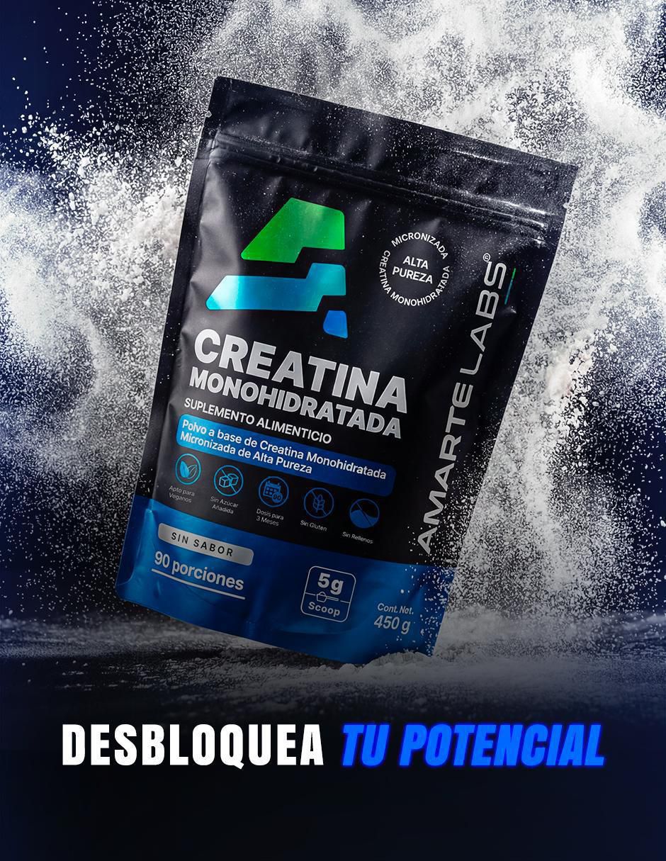 Creatina monohidratada de 450 g 6