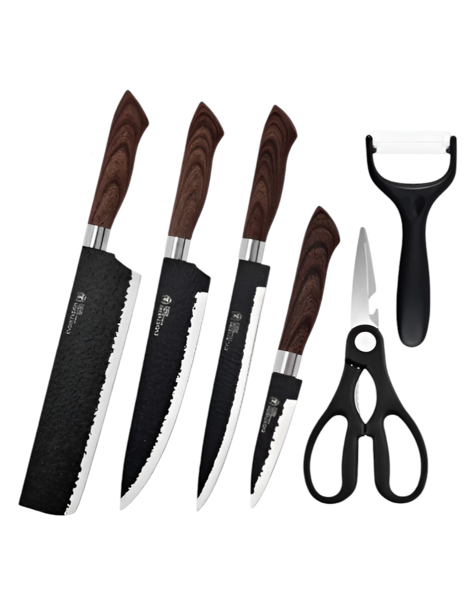 Set cuchillos 6 piezas