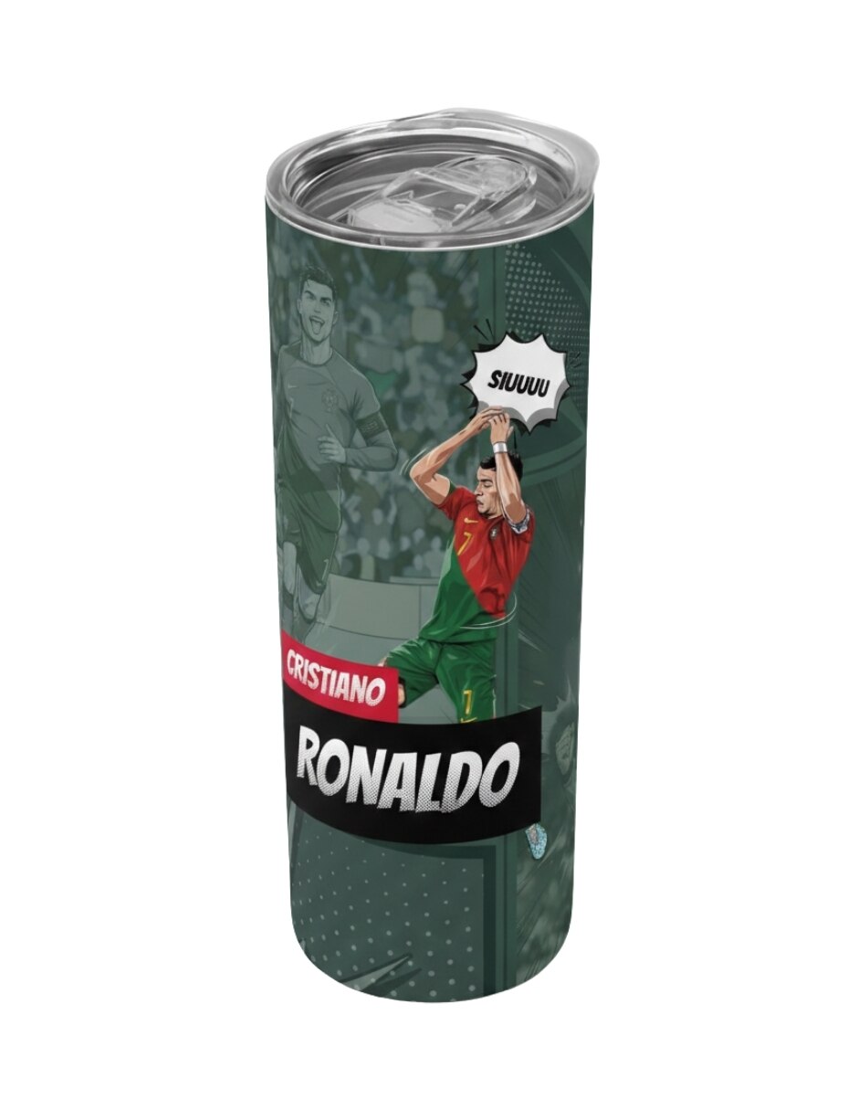 Set de termos de acero inoxidable con tapa a presión 590 ml 6