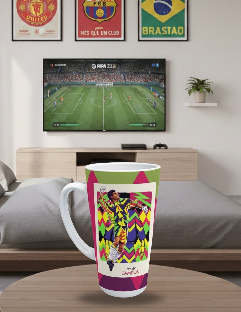 Set de tazas alargadas Jorge Campos 2 piezas 3