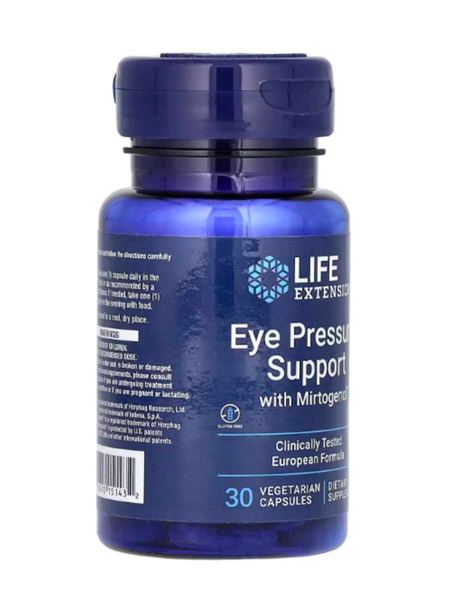 Soporte para la presión ocular con mirtogenol con vitaminas y minerales de 30 cápsulas 2