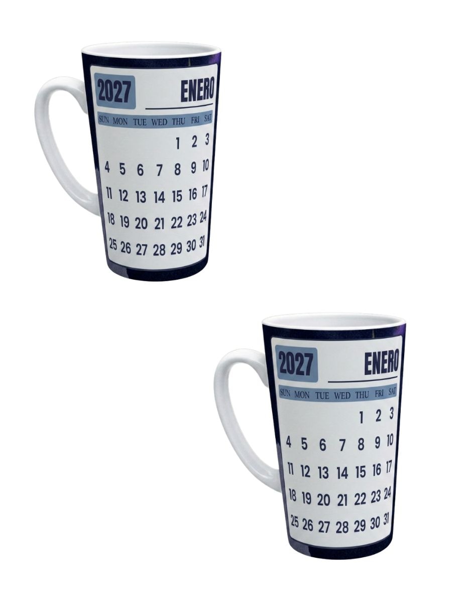 Set de tazas clásica 2 piezas