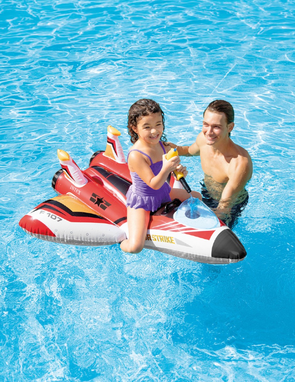 Inflable acuático forma de Avión 3