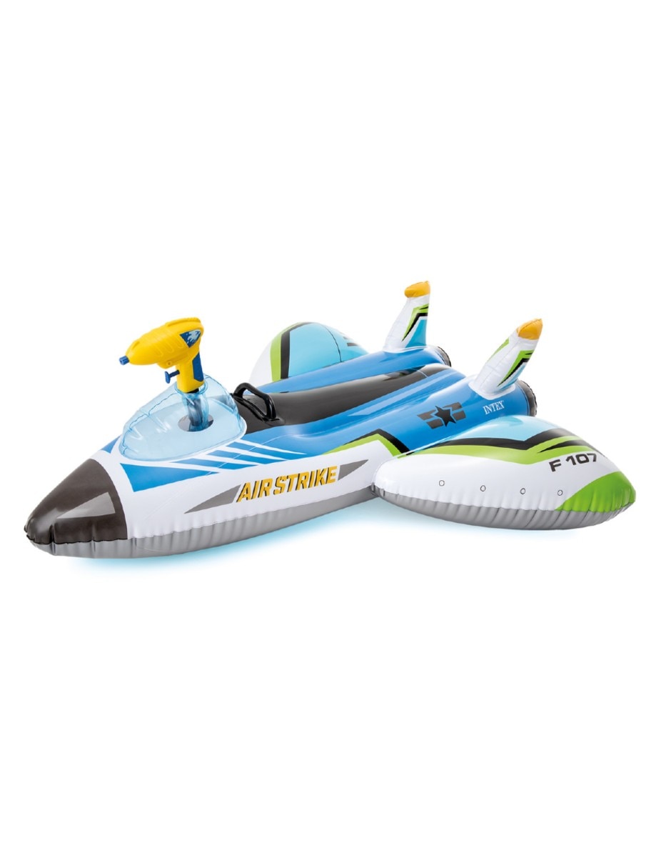 Inflable acuático forma de Avión Inflable acuático forma de Avión