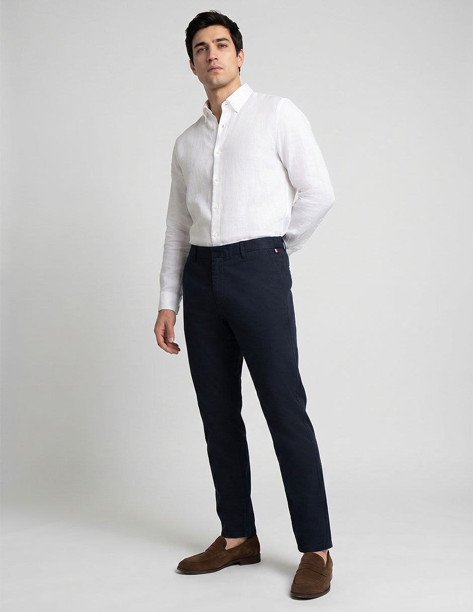 Pantalón business casual slim para hombre 3