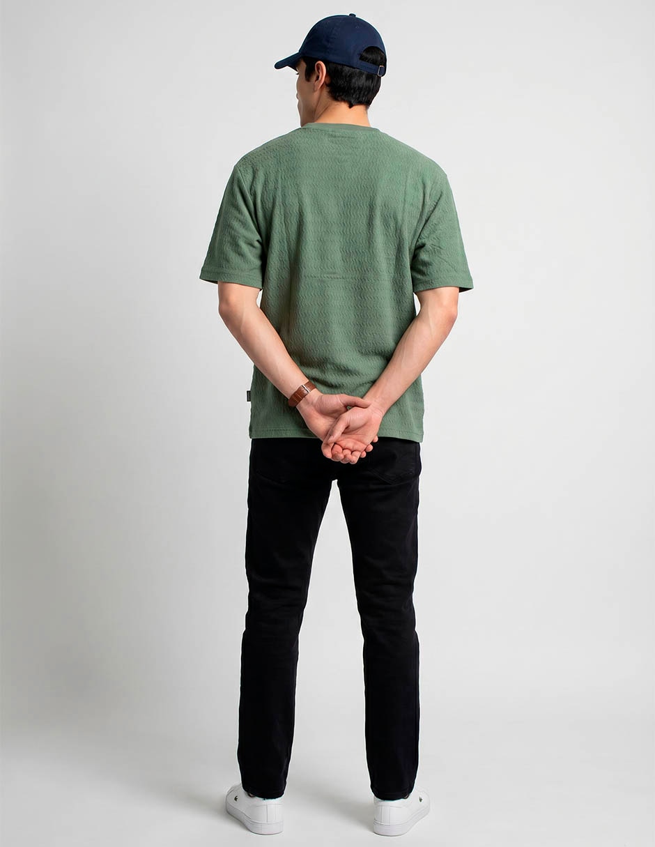 Playera cuello redondo para hombre 2
