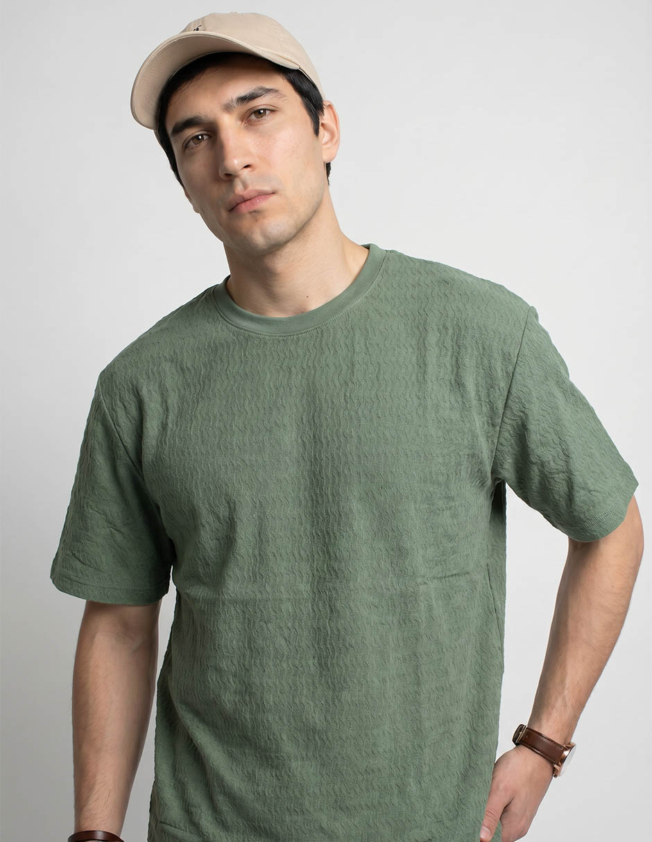 Playera cuello redondo para hombre 3