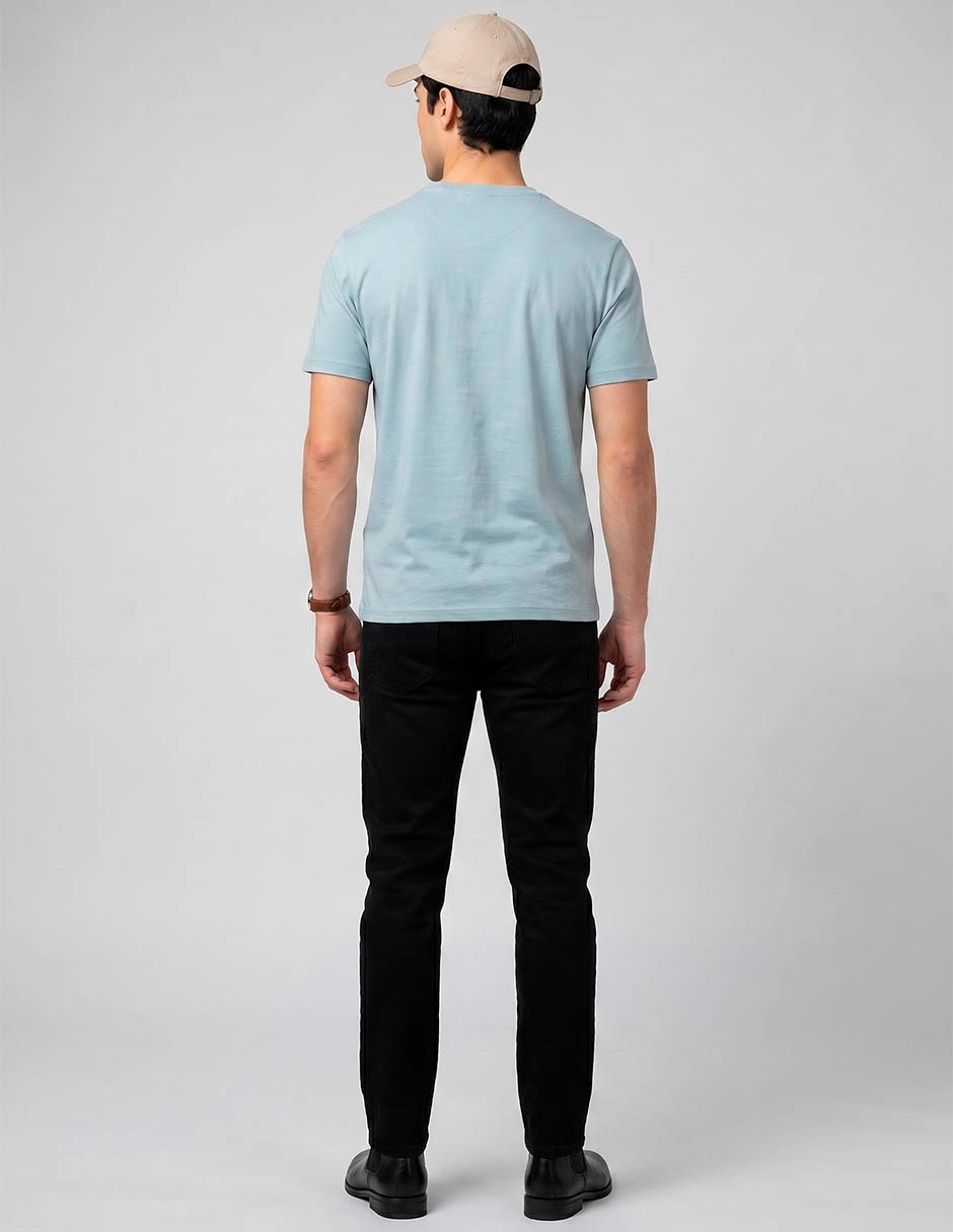 Playera cuello redondo para hombre 2