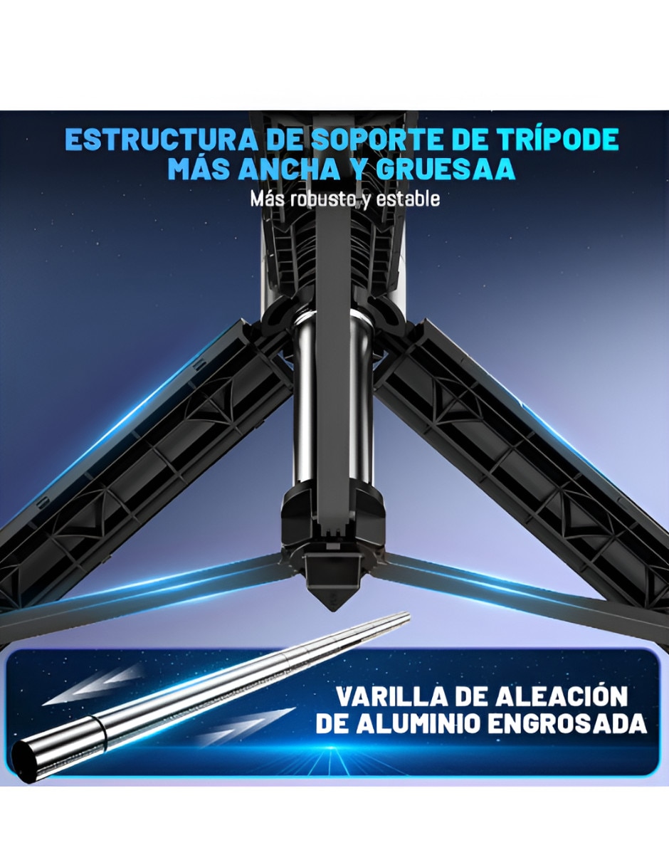 Selfie stick Xtellar XTLLAR6689 con control remoto