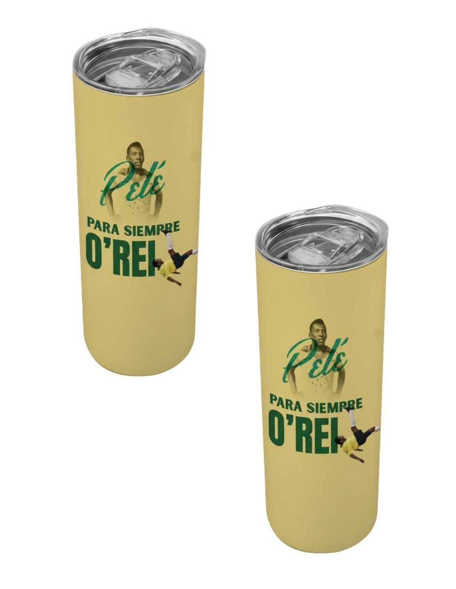 Set de termos Tink de acero inoxidable con tapa a presión 590 ml