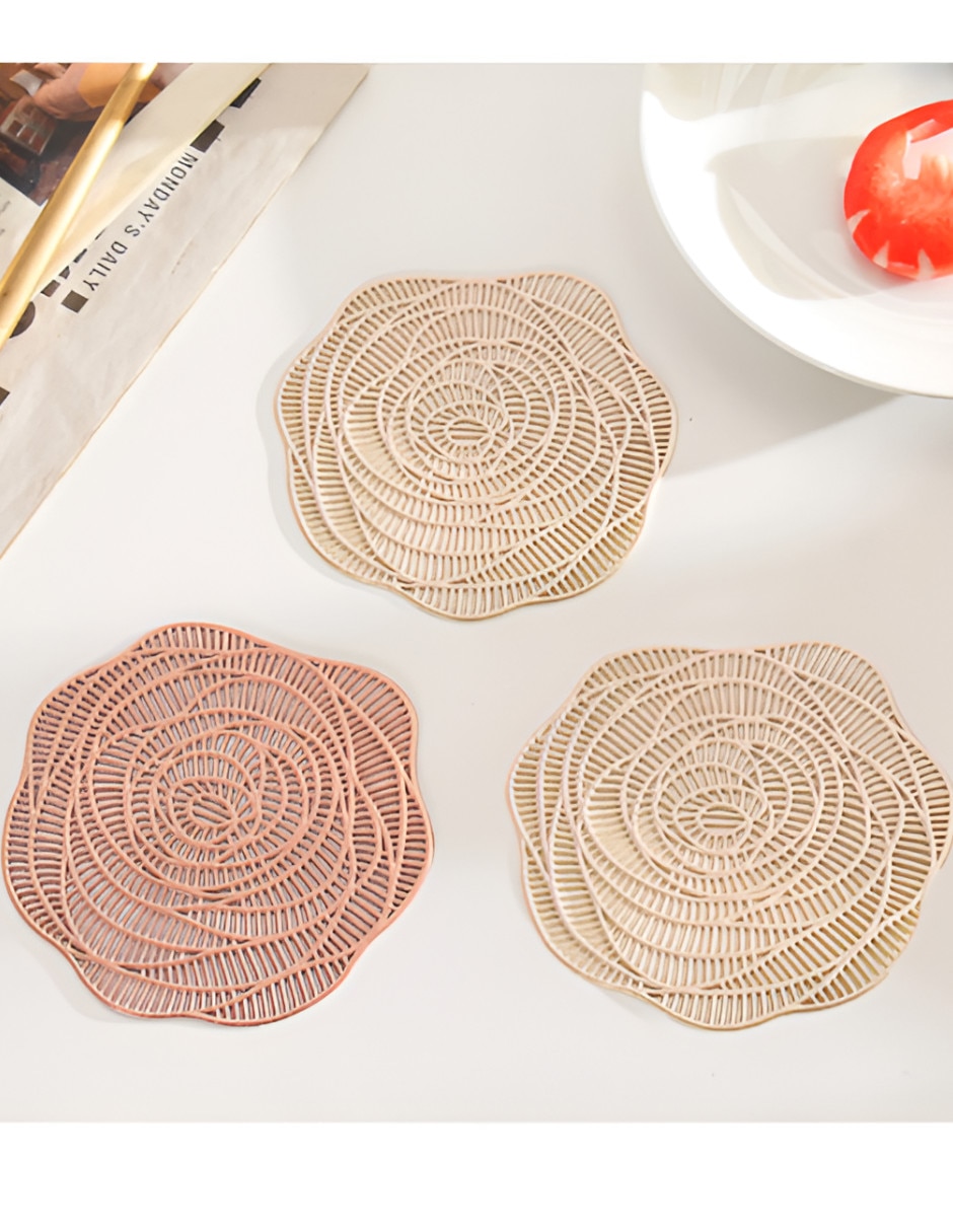 Set mantel individual redondo 3