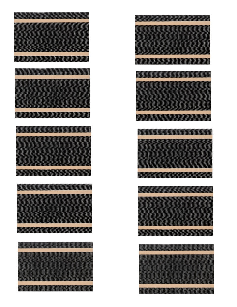 Set mantel individual rectangular 1