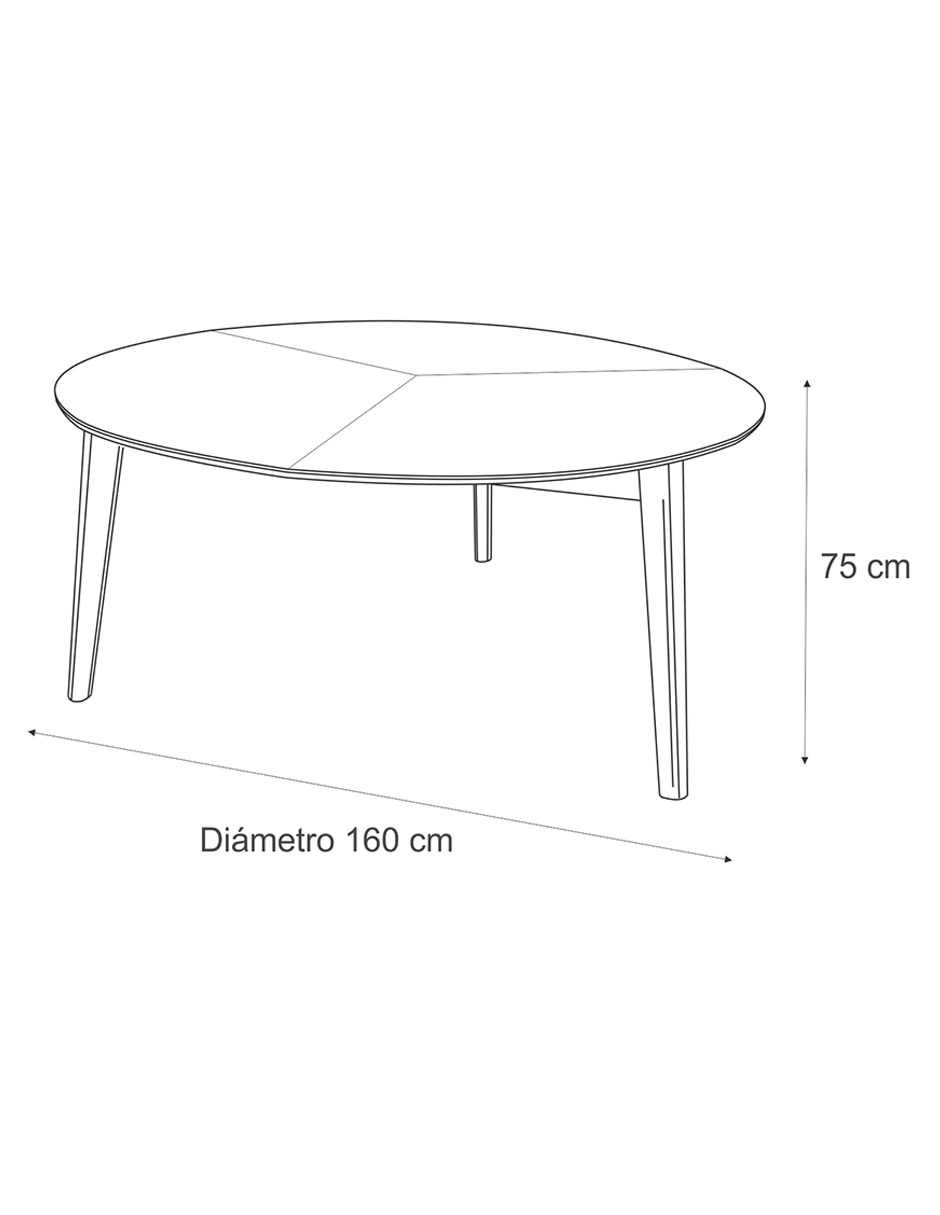 Mesa sí basi de mdf y madera 6