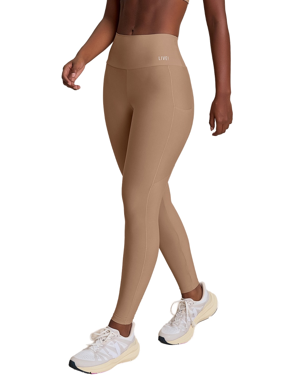 Legging Live a la cintura alta con elástico para mujer