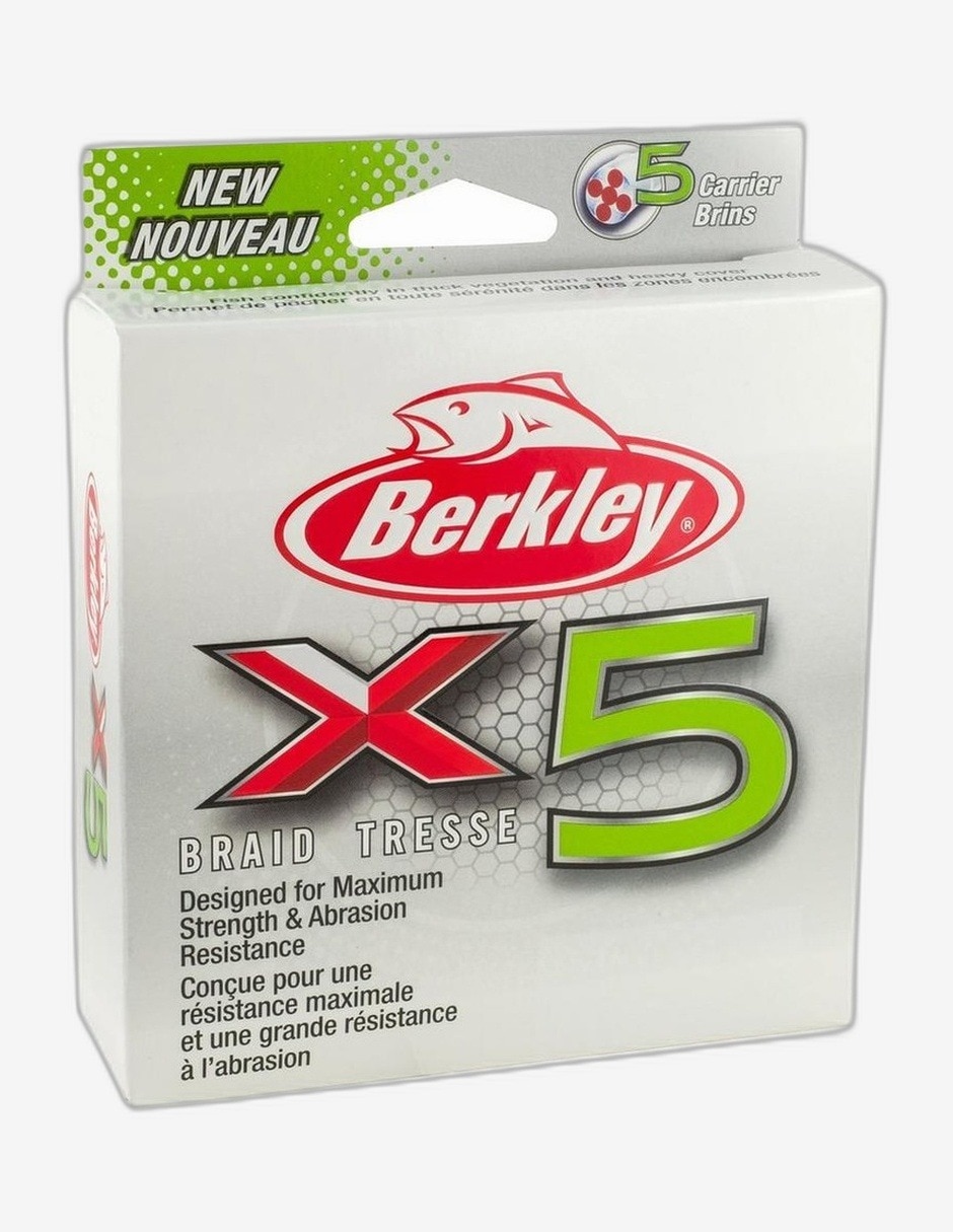 Hilo de pesca Berkley X5B33030-22 0X, 1X, 2X, 3X, 4X, 5X, 6X