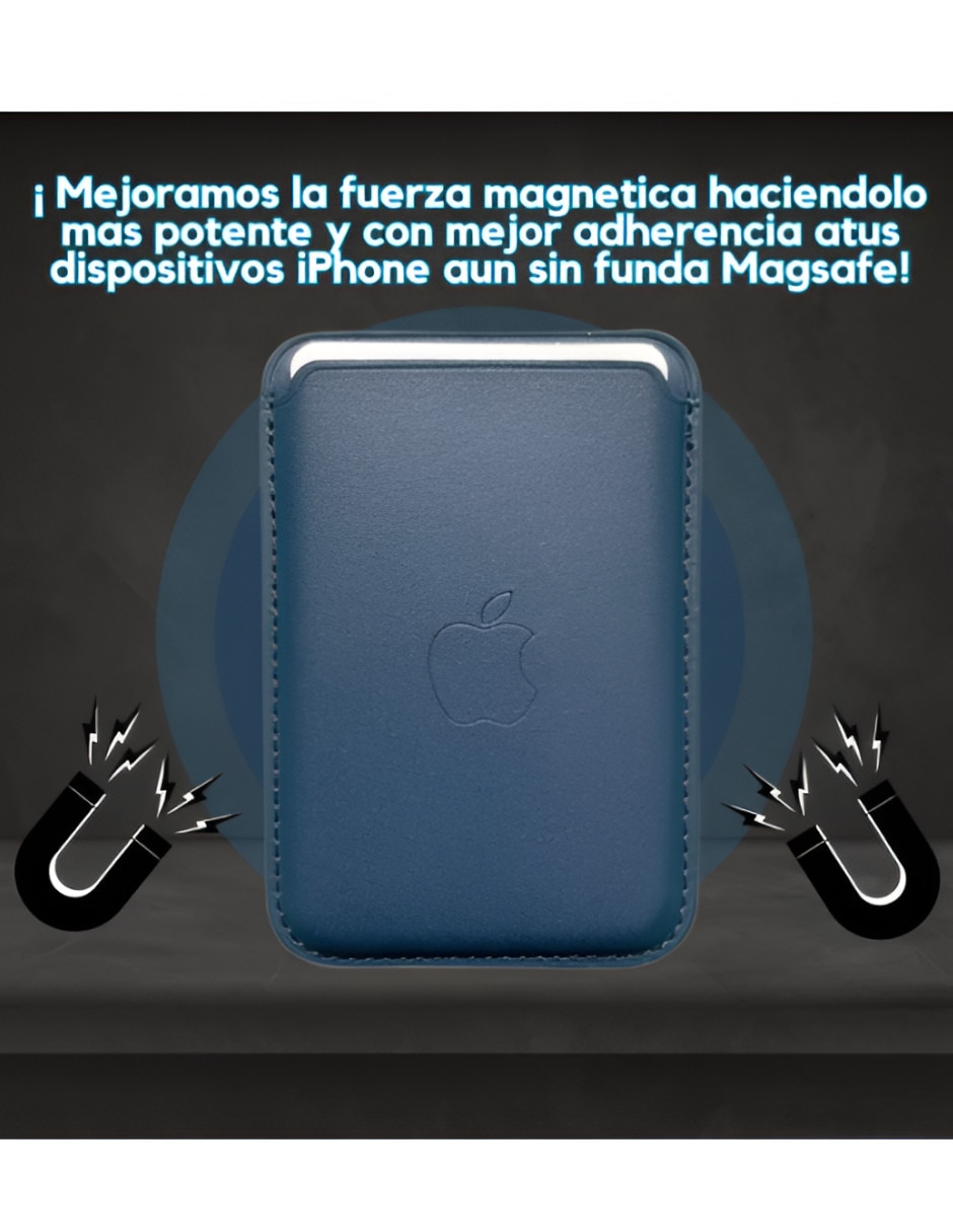 Tarjetero para celular de cuero unisex 3
