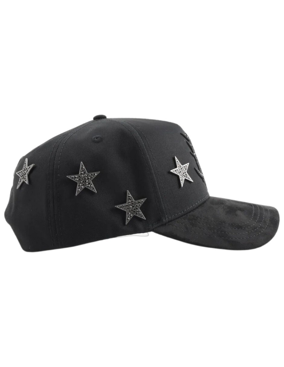 Gorra visera curva snapback casual Barbas Hats Dark Nebula para hombre