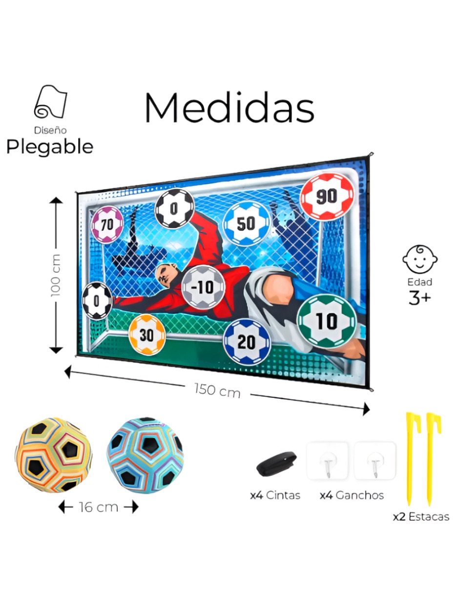 Portería para fútbol No 2