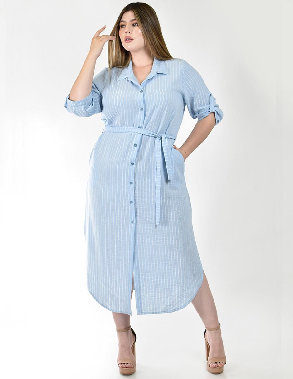 Vestido midi casual Roman Fashion para mujer