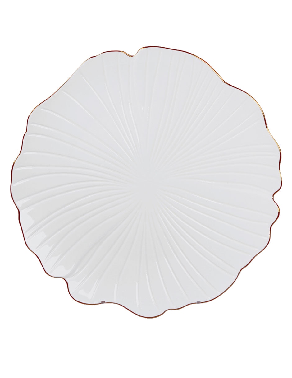 Plato trinche de porcelana 1