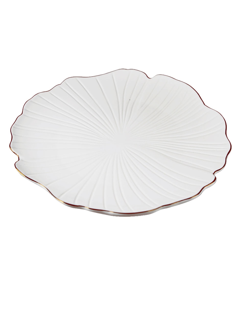 Plato trinche de porcelana