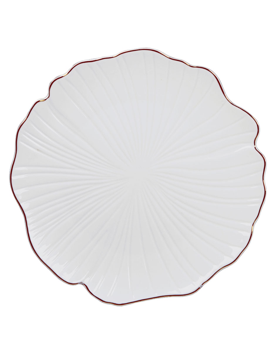 Plato ensalada de porcelana 1