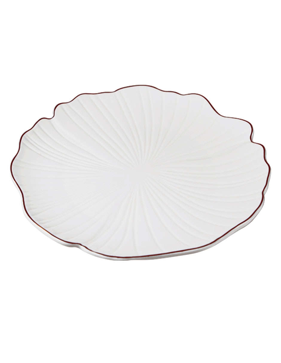 Plato ensalada de porcelana 2