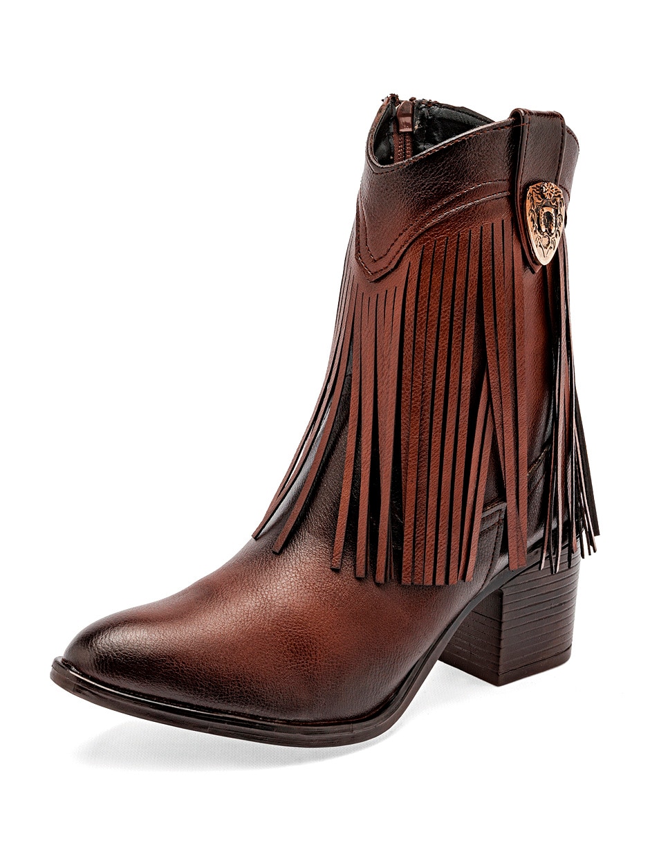 Bota cowboy arriba del tobillo Mimar para mujer