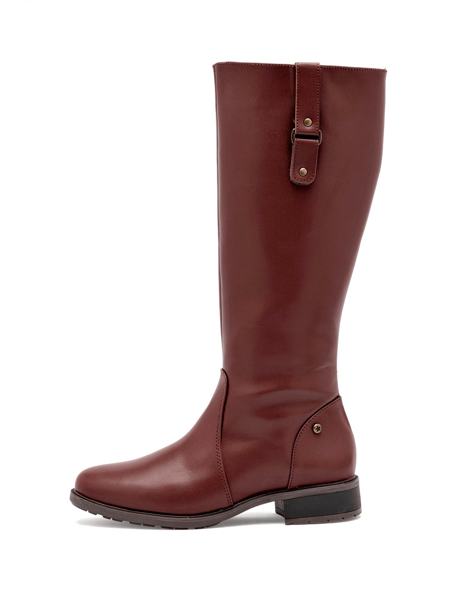 Bota media pierna para mujer