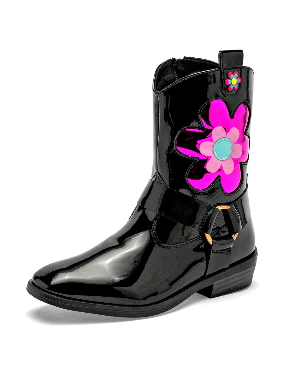 Bota cowboy arriba del tobillo Karsten para mujer