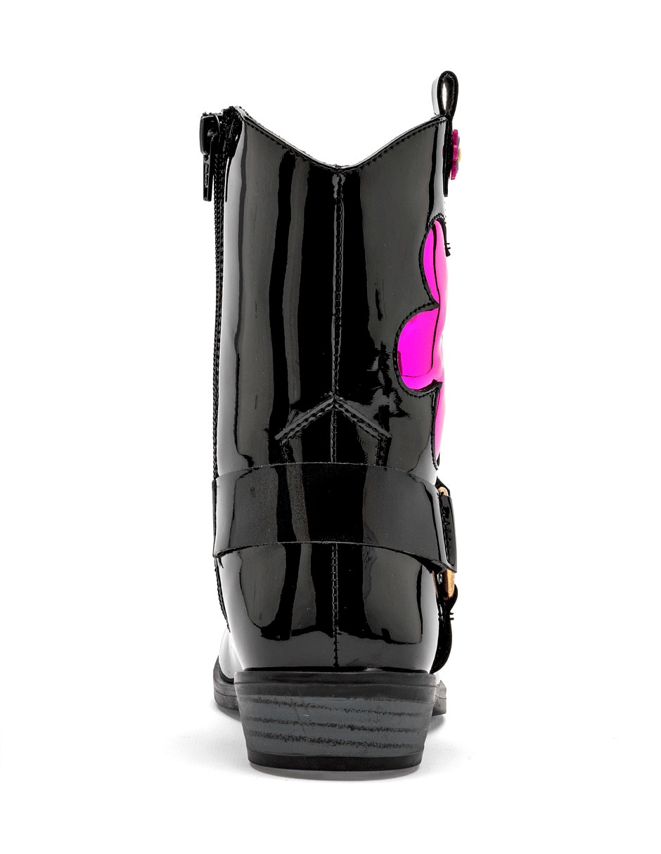 Bota cowboy arriba del tobillo para mujer