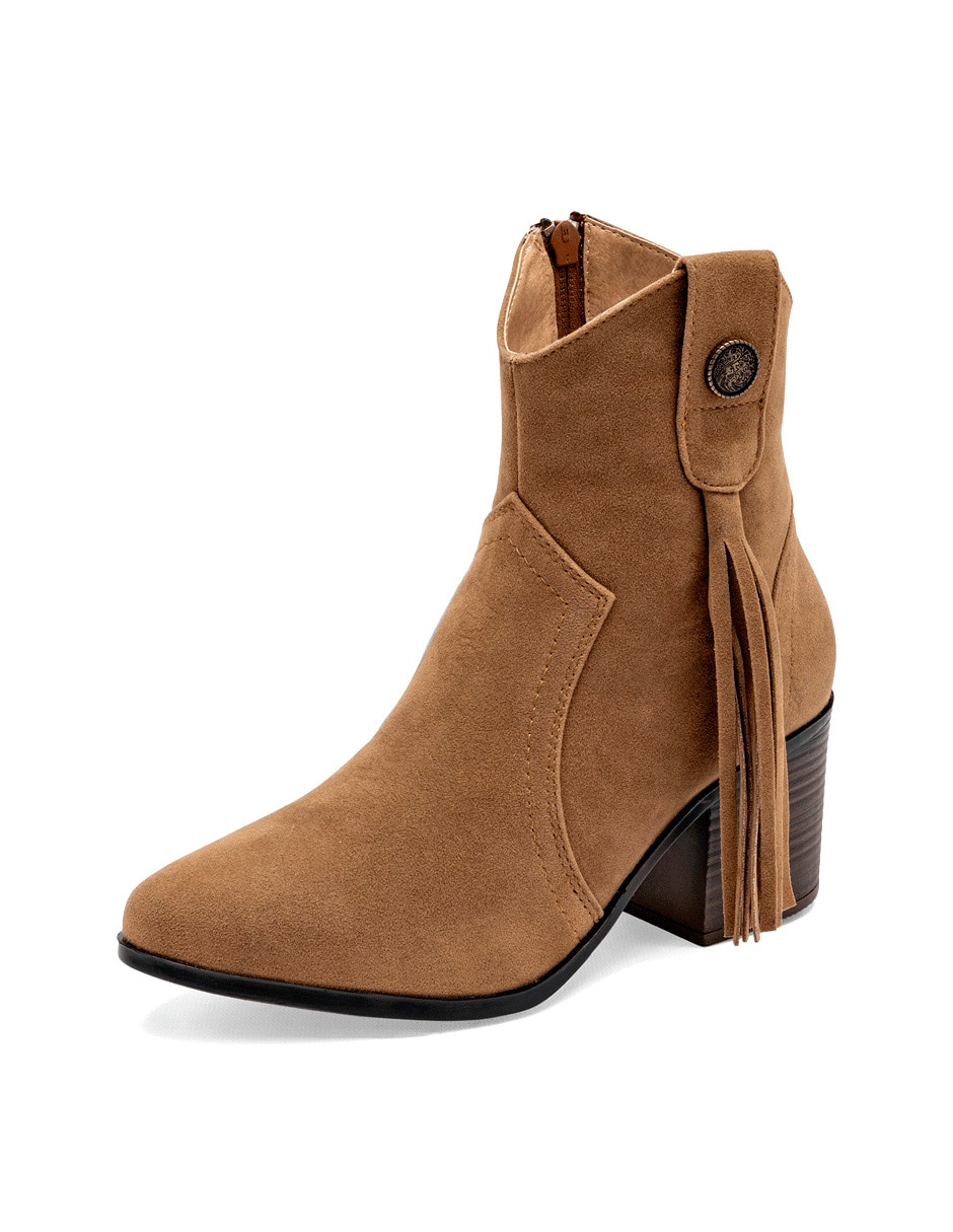 Bota cowboy arriba del tobillo para mujer 3