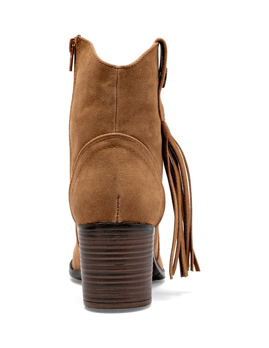 Bota cowboy arriba del tobillo para mujer 2