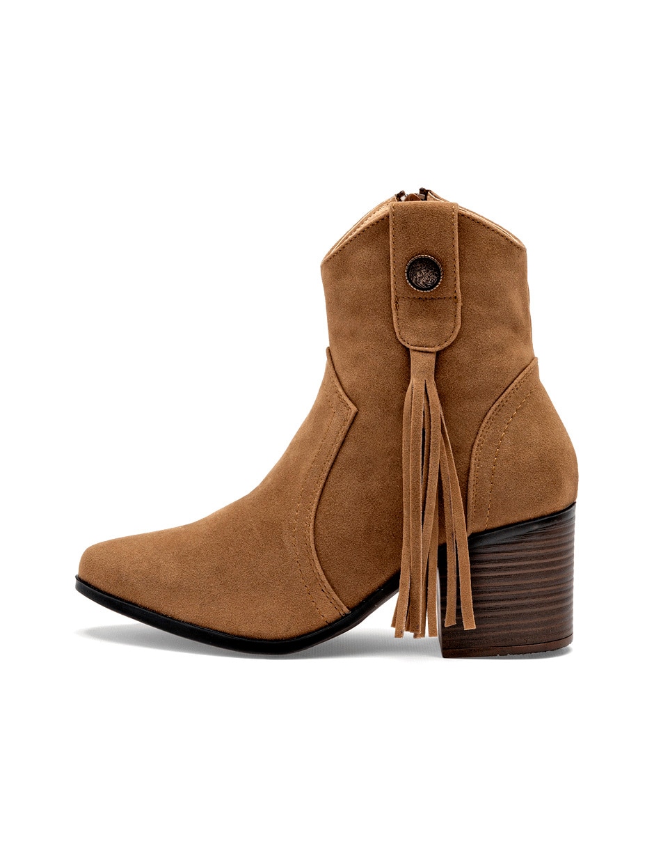 Bota cowboy arriba del tobillo para mujer Bota cowboy arriba del tobillo para mujer