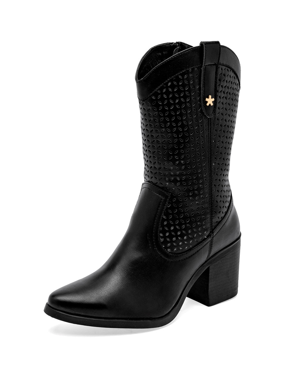 Bota cowboy arriba del tobillo para mujer 3