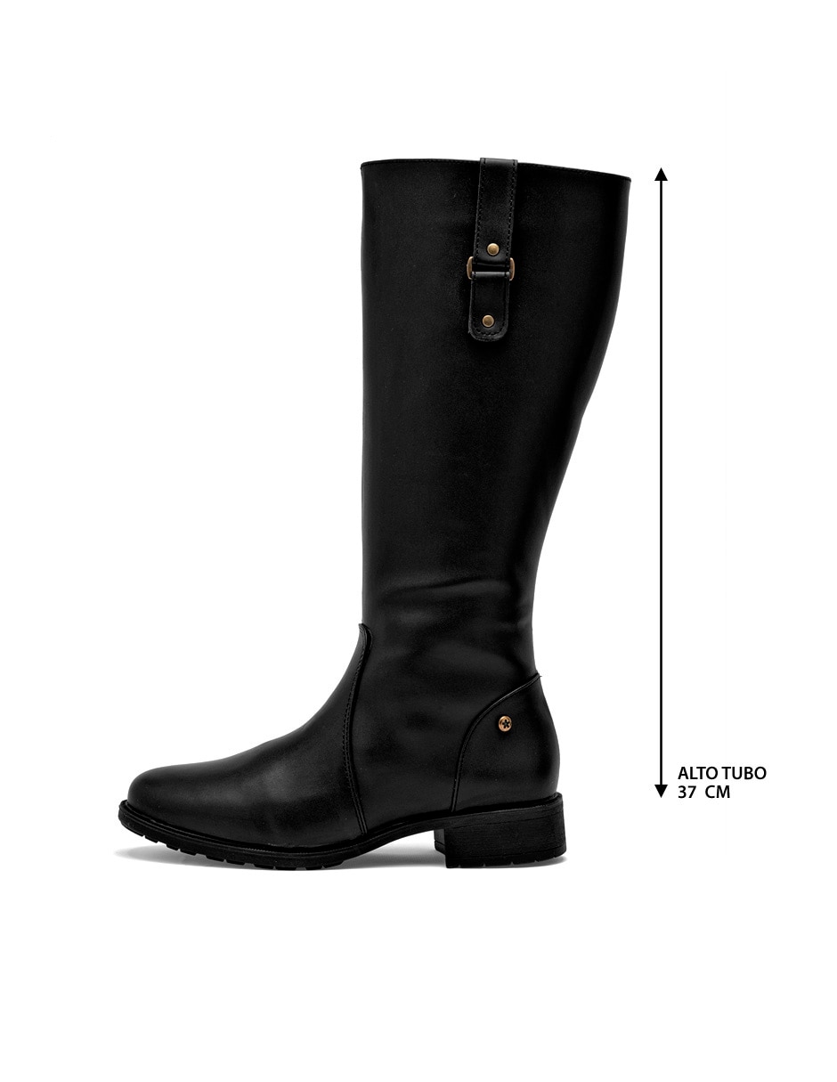Bota media pierna Moramora para mujer